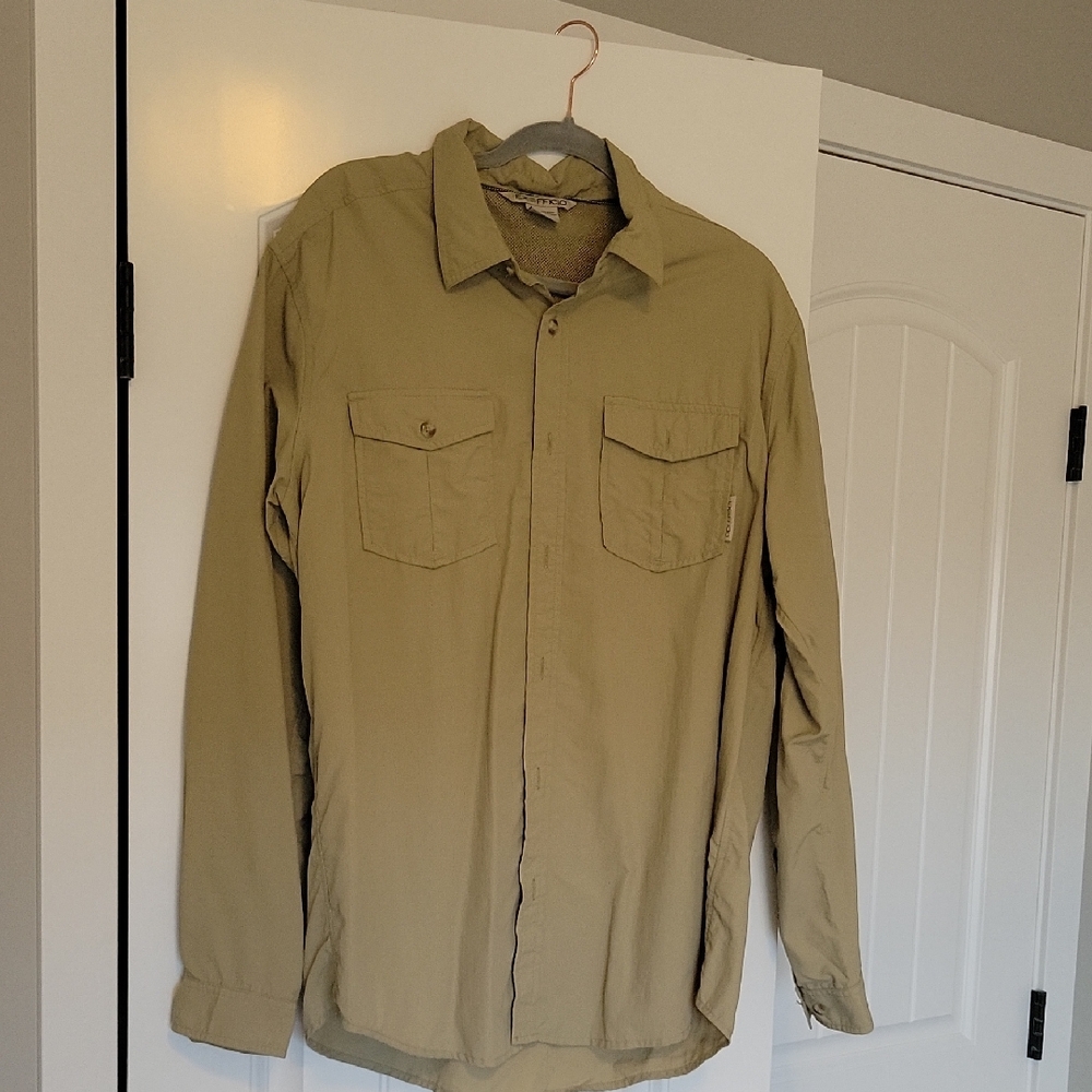 Exofficio Men's Tan Shirt Jacket